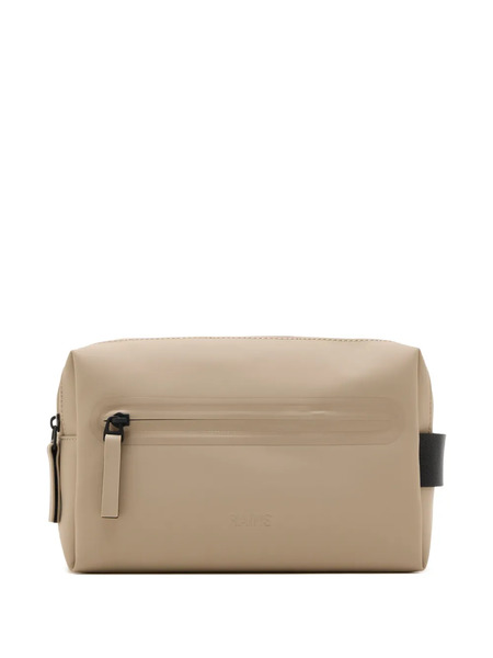  Rains Zip-fastening Wash Bag - Neutrals 