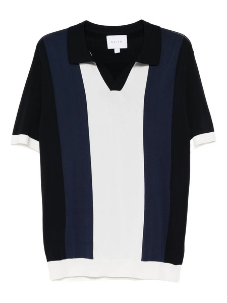  Raith Color Block Polo Shirt - Blue 