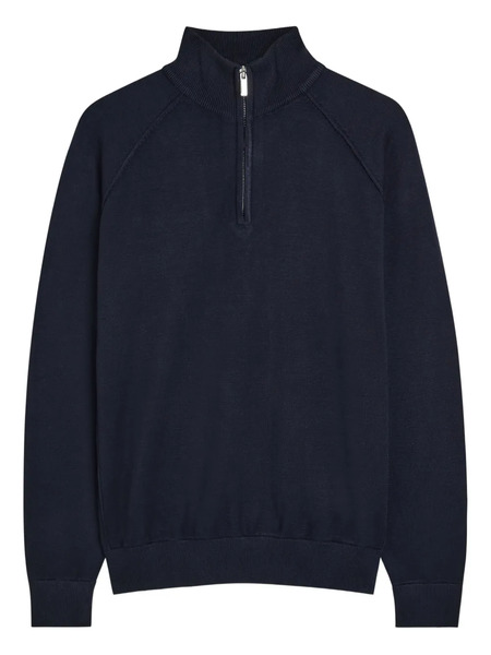  Raith Quarter-zip Sweater - Blue 