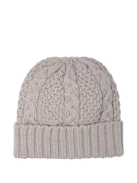  Rakki Cable-knit Beanie - Neutrals 