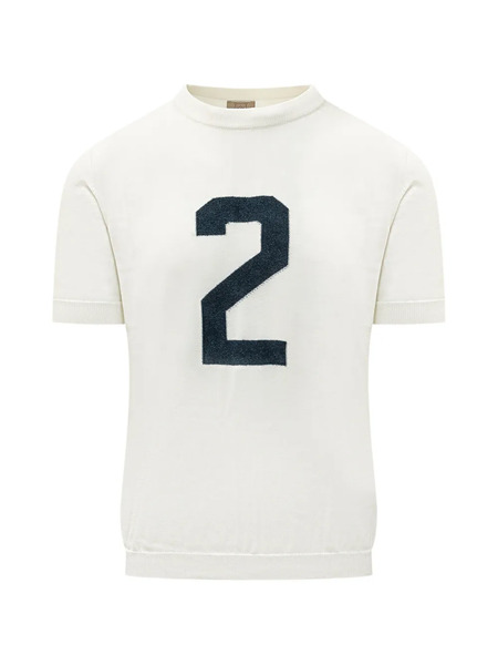  Rakki Crew-neck T-shirt - White 