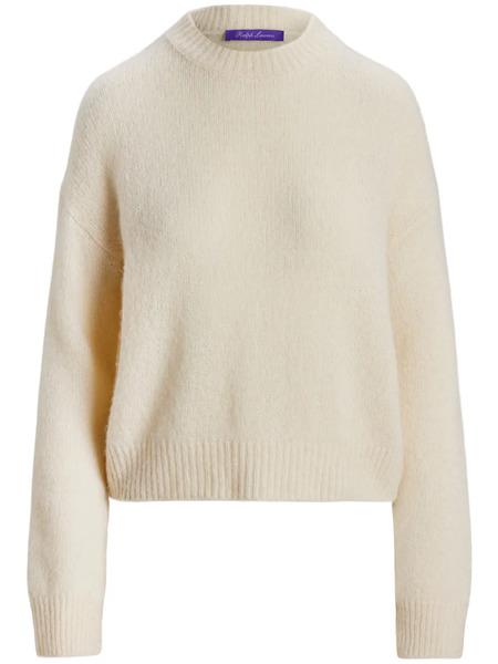  Ralph Lauren Collection Brushed Sweater - White 