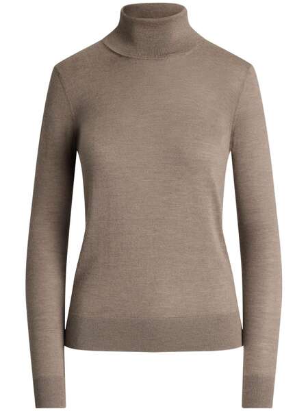  Ralph Lauren Collection Cashmere Roll Neck Sweater - Neutrals 