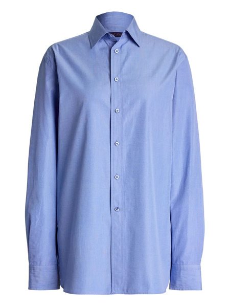 Ralph Lauren Collection Cotton Shirt - Blue 