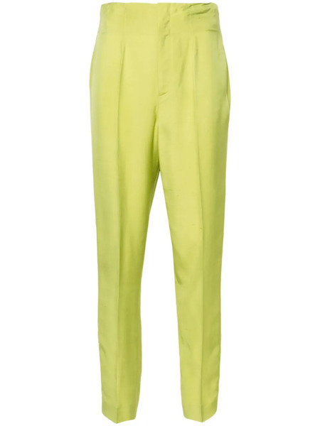  Ralph Lauren Collection High-waisted Slim-fit Trousers - Green 