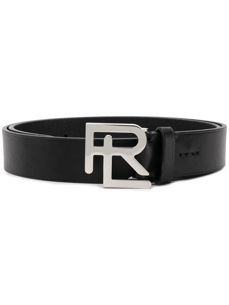 Ralph Lauren Collection Logo Buckle Belt - Black 