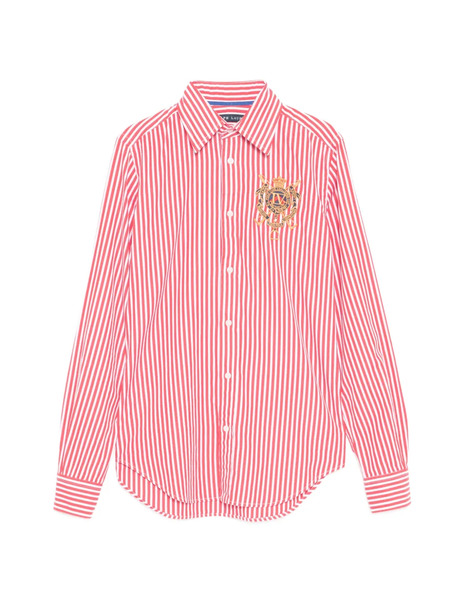  Ralph Lauren Collection Logo-embroidered Striped Shirt 