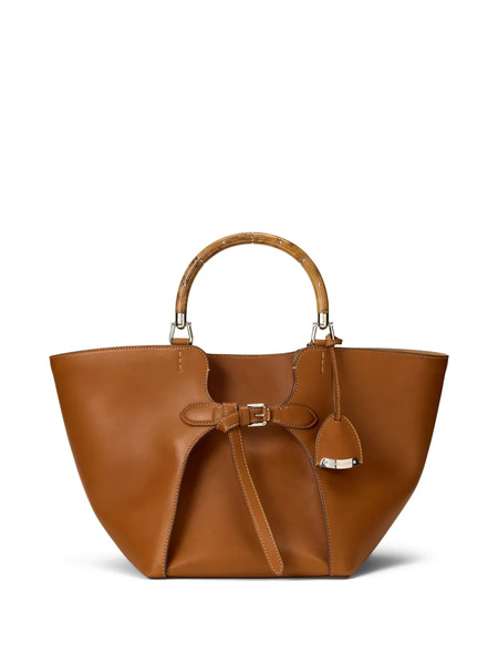  Ralph Lauren Collection Medium Ralph Tote Bag - Brown 