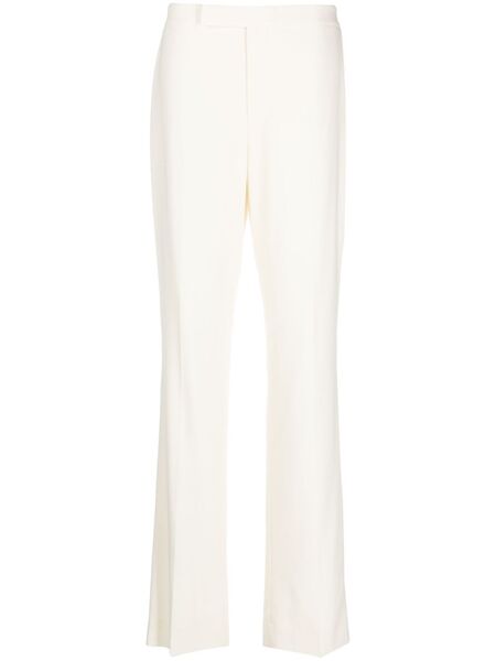  Ralph Lauren Collection Pressed-crease Wool Trousers - Neutrals 