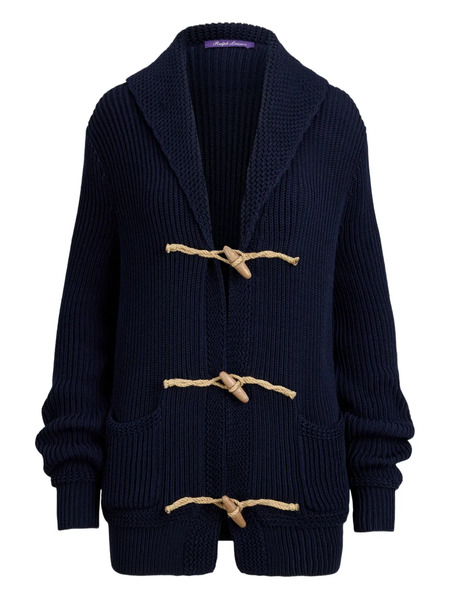  Ralph Lauren Collection Shawl-collar Toggle Cardigan - Blue 
