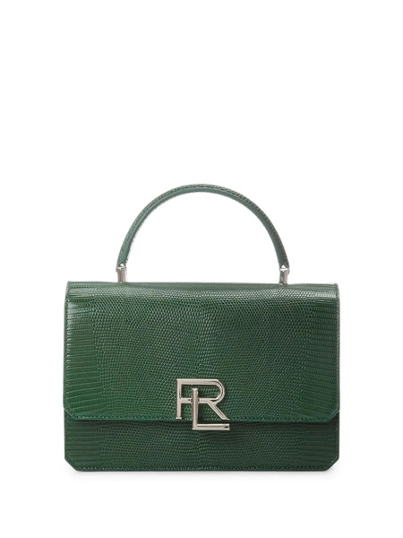  Ralph Lauren Collection Small Lizard Cross Body Bag - Green 