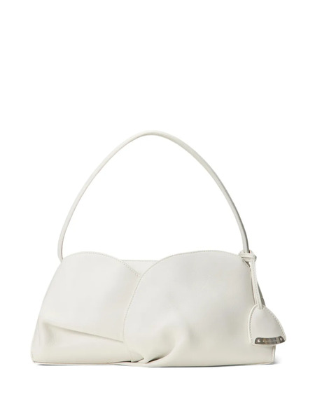  Ralph Lauren Collection Small The Floral Shoulder Bag - White 