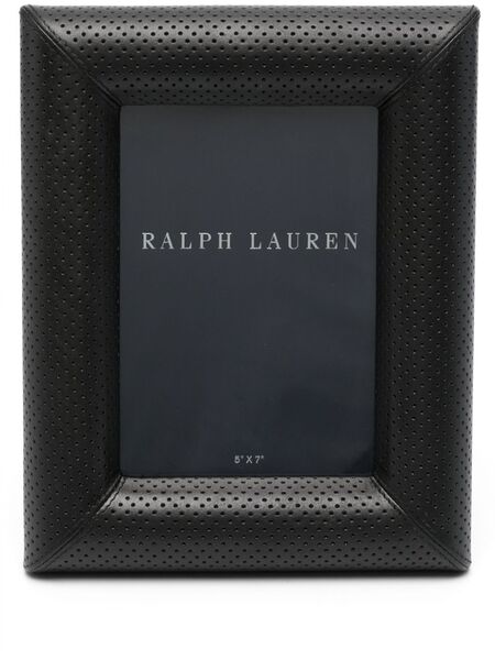  Ralph Lauren Home Durham Leather Frame - Black 