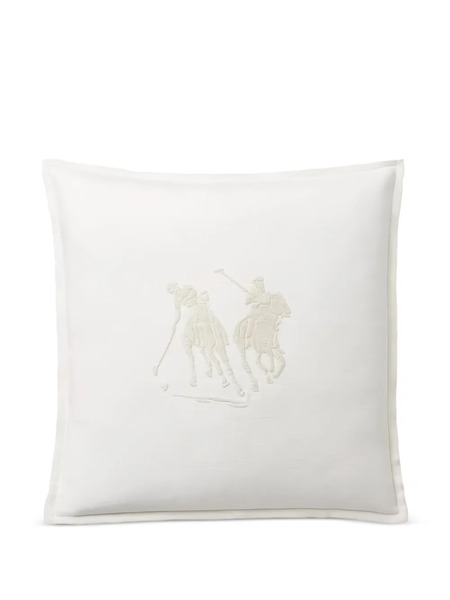  Ralph Lauren Home Embroidered Pillow - White 