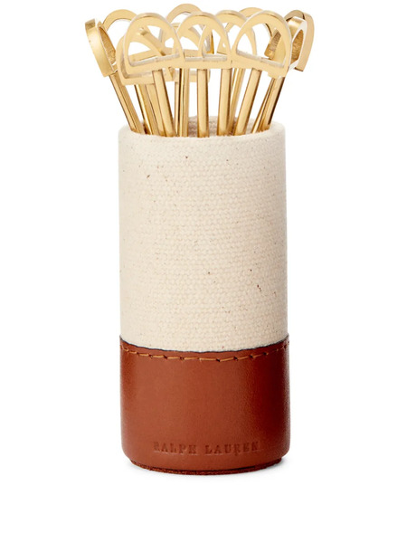  Ralph Lauren Home Garret Cocktail Picks (set Of Six) - Brown 