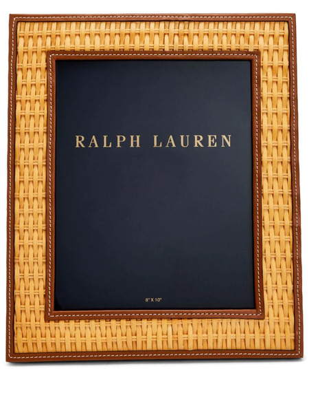  Ralph Lauren Home Interwoven Rattan Picture Frame - Neutrals 