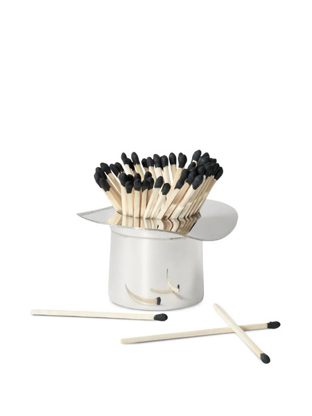  Ralph Lauren Home Top Hat Match Holder - Silver 