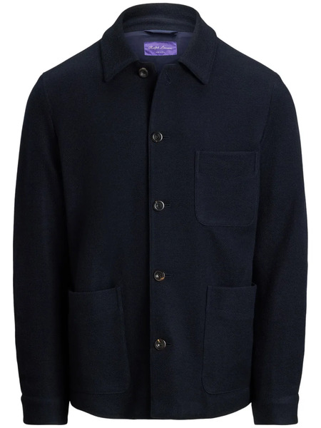  Ralph Lauren Purple Label Button-down Jacket - Blue 