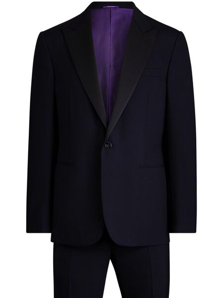  Ralph Lauren Purple Label Wool Suit - Blue 