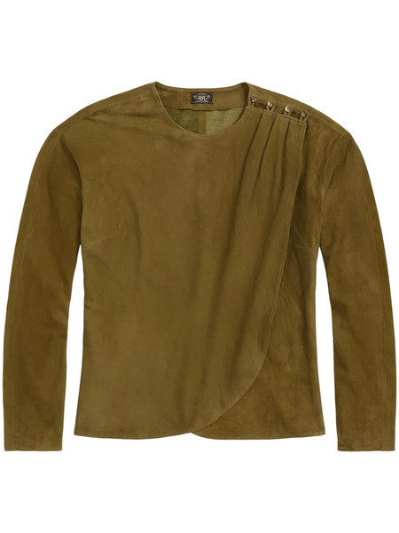  Ralph Lauren Rrl Bennington Blouse - Brown 