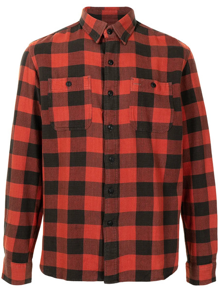  Ralph Lauren Rrl Farrell Check-print Shirt - Red 