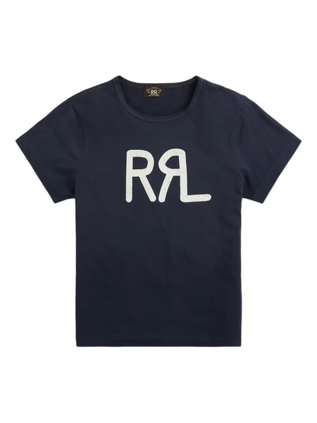  Ralph Lauren Rrl Graphic Logo T-shirt - Blue 