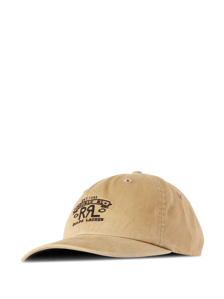  Ralph Lauren Rrl Logo-embroidered Baseball Cap - Neutrals 
