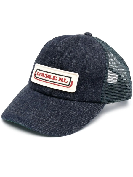 Ralph Lauren Rrl Logo Patch Baseball Cap - Blue 