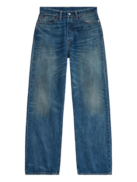  Ralph Lauren Rrl Logo-patch Jeans - Blue 