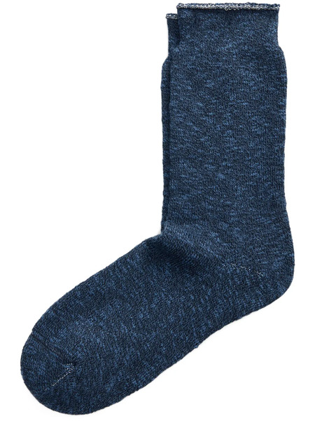  Ralph Lauren Rrl Looped Sock-crew Sock-single - Blue 