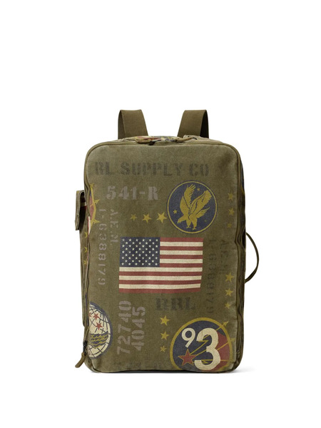  Ralph Lauren Rrl Oliver Backpack - Green 