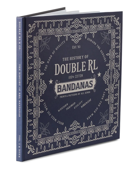  Ralph Lauren Rrl The History Of Double Rl Bandanas Book - Blue 