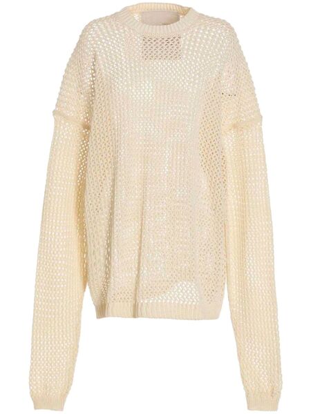  Ramael Bio Cable Sweater - White 