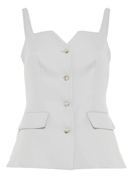  Rame Buttoned Vest - Grey 