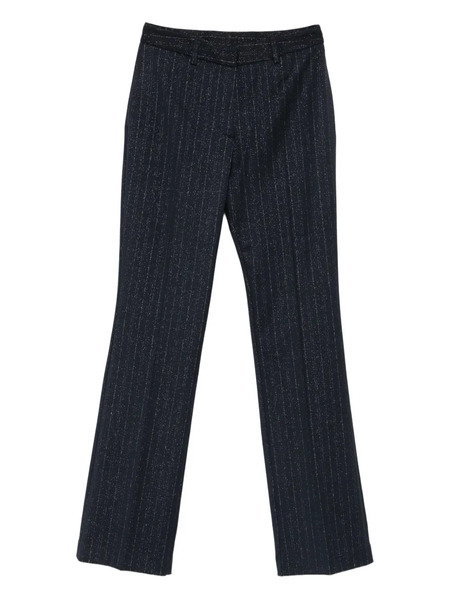  Rame Pinstripe Straight-leg Trousers - Blue 