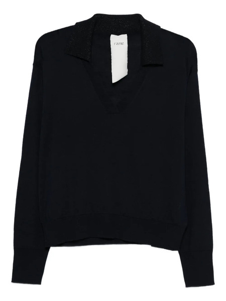  Rame V-neck Sweater - Blue 