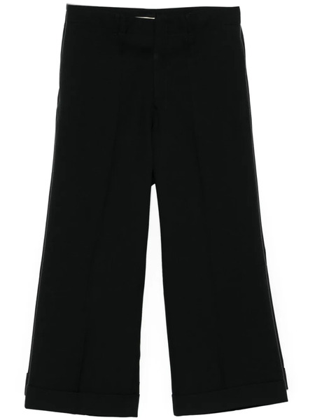  Random Identities Cropped Trousers - Black 