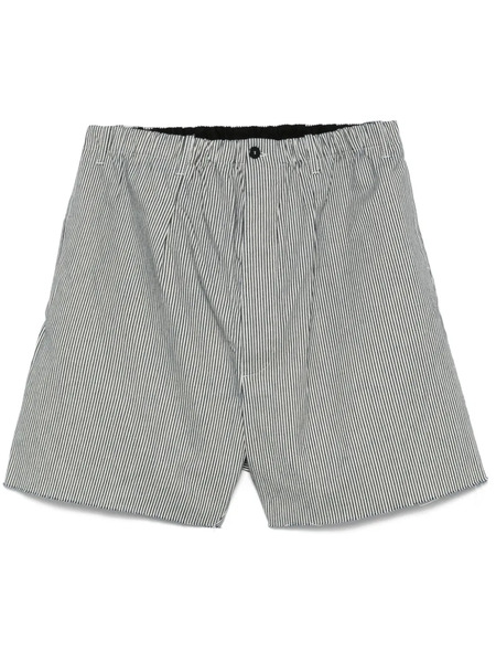 Random Identities Striped Shorts - Black 