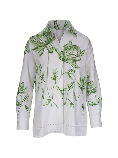  Rani Arabella Floral Embroidered Blouse - White 