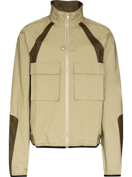  Ranra Panelled Track Jacket - Neutrals 