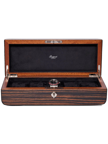  Rapport Mayfair Wood Watch Box - Brown 