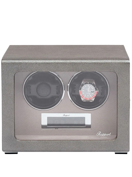  Rapport Quantum Duo Watch Winder - Silver 