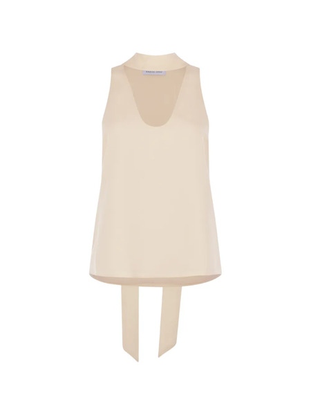  Raquel Diniz Tie-neck Blouse - Neutrals 