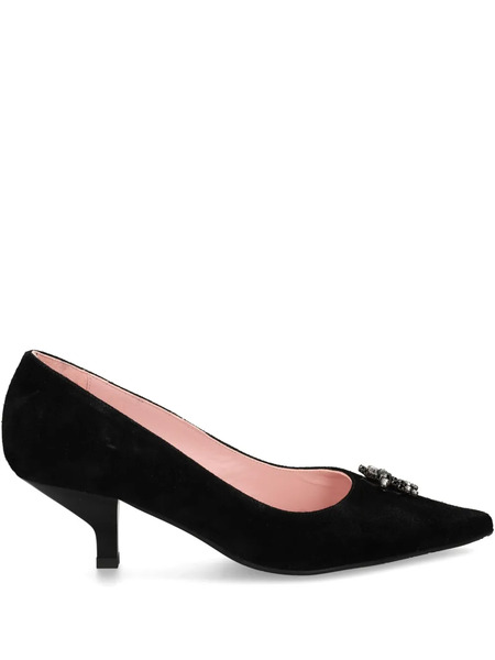  Ras 50mm Embellished Pointed-toe Pumps - Black 