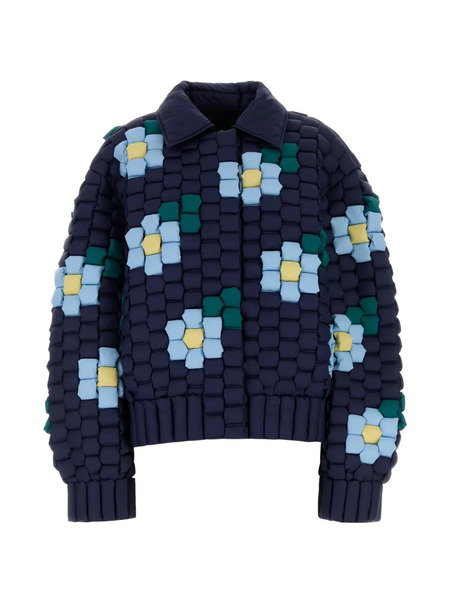  Raxxy Floral Jacket - Blue 