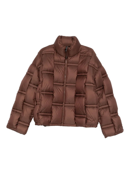  Raxxy Zip-up Puffer Jacket - Brown 