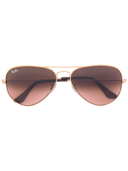  Ray-ban Aviator Sunglasses - Brown 