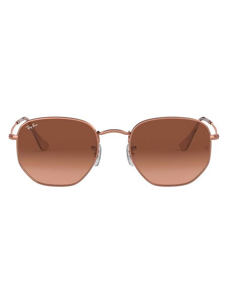  Ray-ban Hexagonal-frame Sunglasses - Pink 