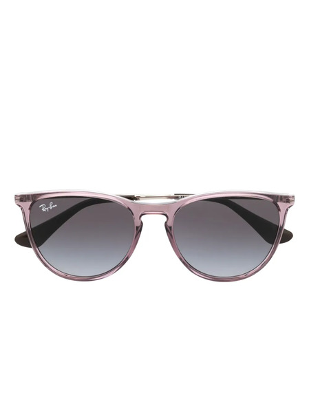  Ray-ban Junior Erika Round-frame Sunglasses - Purple 