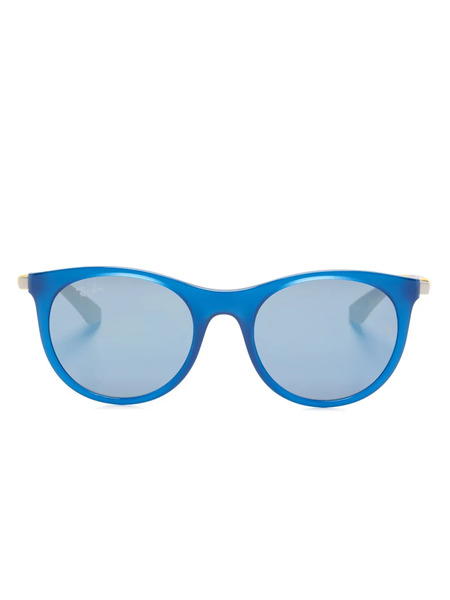  Ray-ban Junior Pantos-frame Sunglasses - Blue 